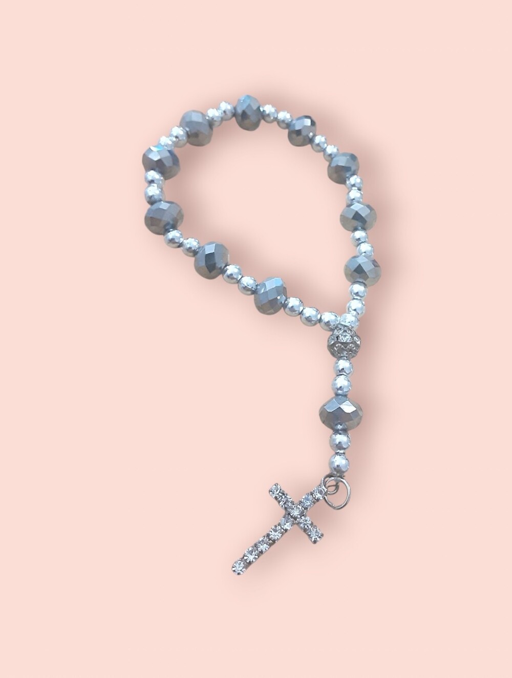 Women Stretch Rosary Bracelet